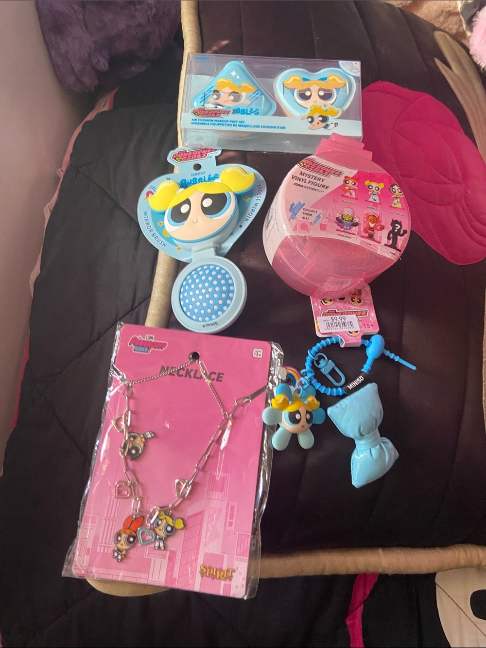 Bubbles Kids Toy and Accessories Set - Blue power puff girls